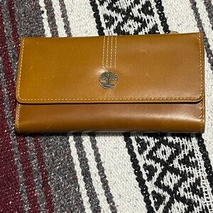 Timberland Tan Leather Wallet